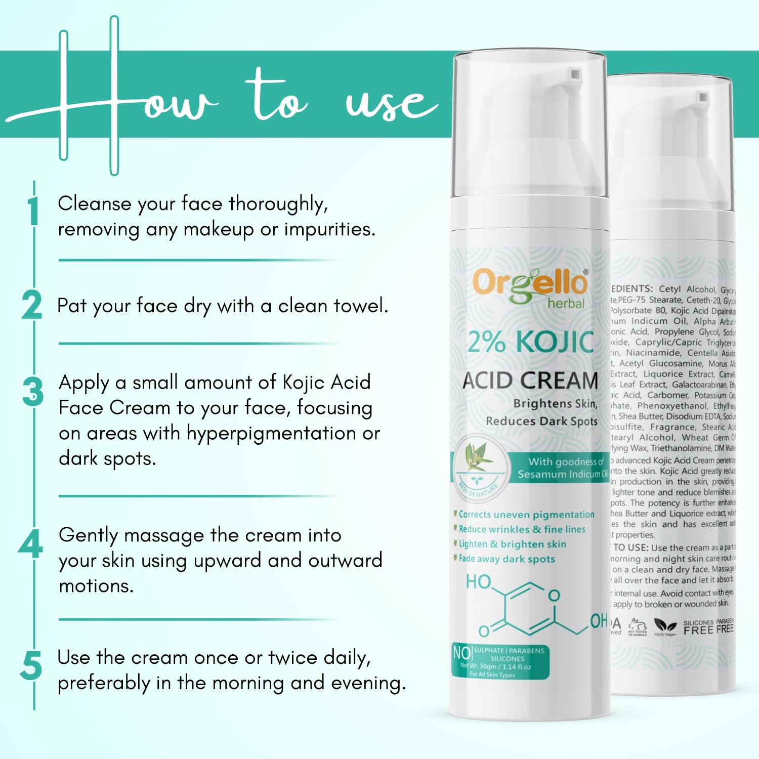 Kojic Acid Face Cream